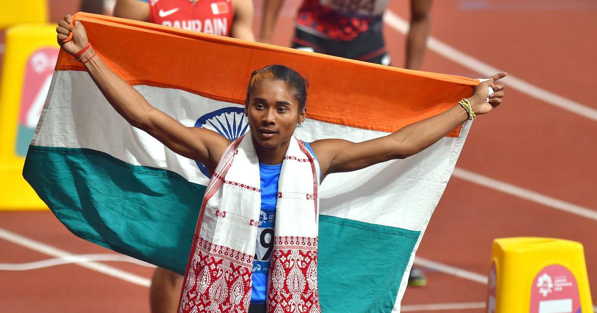 Hima Das Wins Third Gold In Less Than Two Weeks